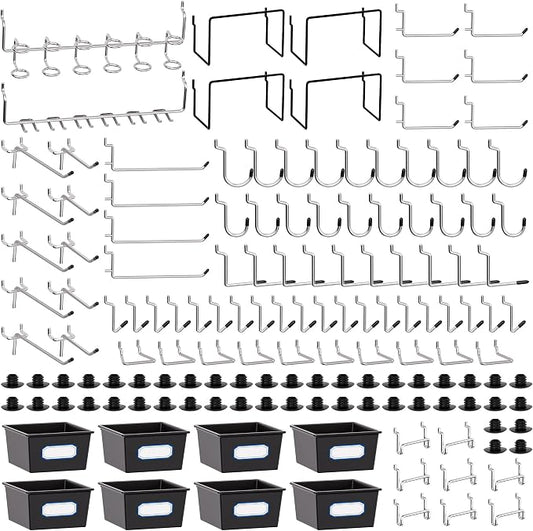 FRIMOONY Peg Board Organizer Accessories, Pegboard Hook Locks, by FRIMOONY