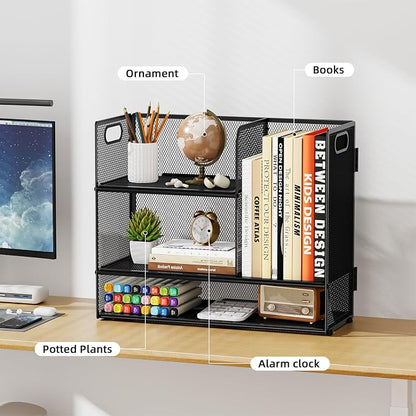 Marbrasse 3-Tier Desk Shelf Organizer - Image 6
