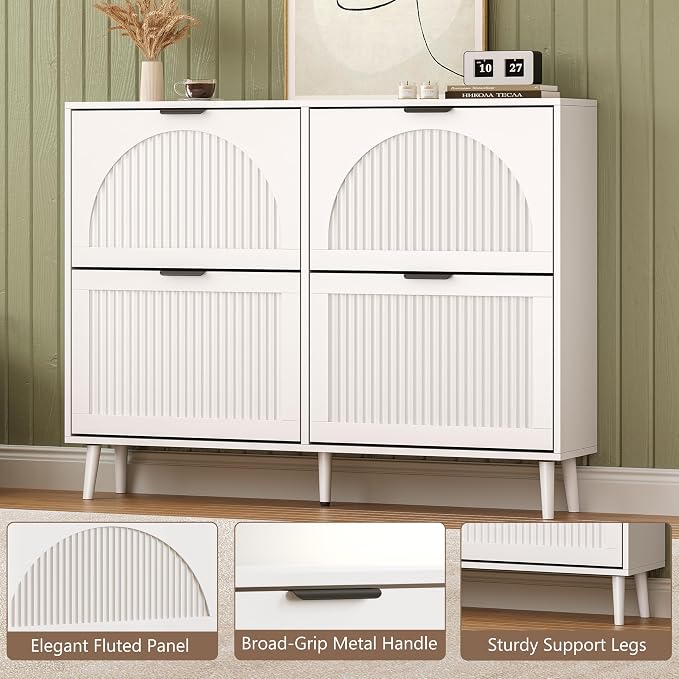 BORNOON Shoe Cabinet for Entryway - Image 5