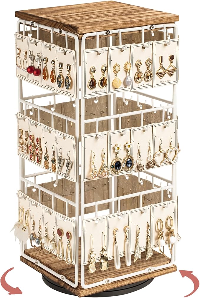 360 Rotating Earring Display Stands by Yoimori