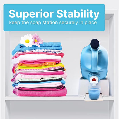 TidyFriend No-Spill Liquid Laundry Detergent Dispenser Holder, Laundry Soap - Image 3