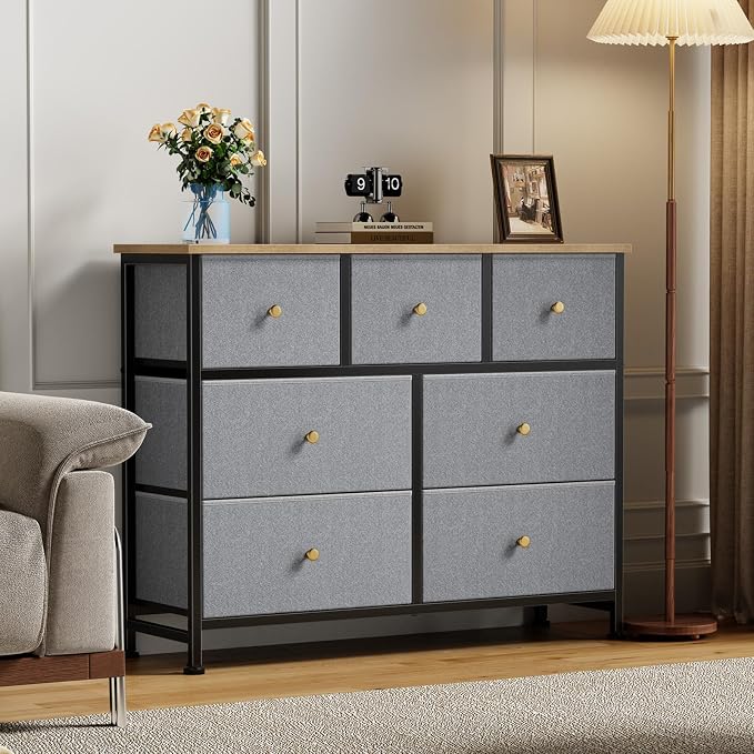 Sweetcrispy 7 Drawer Dresser - Image 2