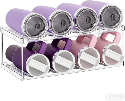 Stackable Water Bottle Organizer by SuoxingStorage