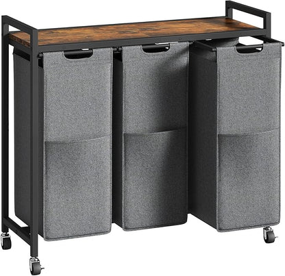 HOOBRO Laundry Sorter 3 Section, Laundry Hamper by HOOBRO