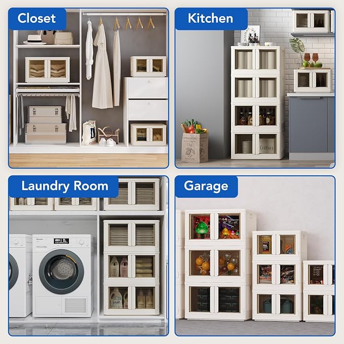 FLEXIMOUNTS 304 QT Stackable Storage Bins - Image 7