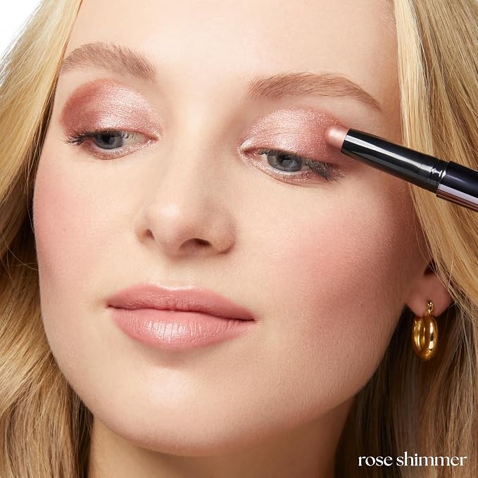 Julep Eyeshadow 101 Cream-to-Powder Waterproof Shadow Stick – Rose Shimmer – - Image 3
