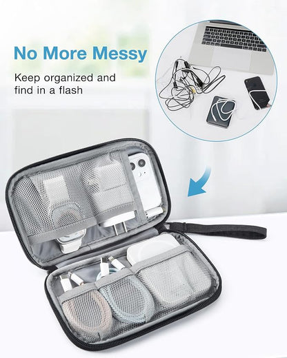 BAGSMART Cord Organizer Travel Cable Organizer Bag Tech Electronic Organizer - Image 5
