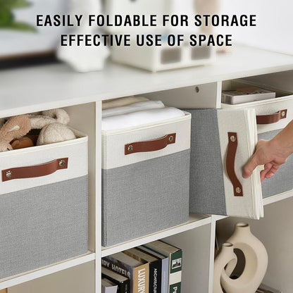 Collapsible Fabric Storage Cube Bins - Image 6