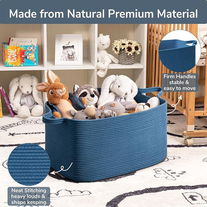 Goodpick Large Blanket Basket, Storage Baskets - Image 6