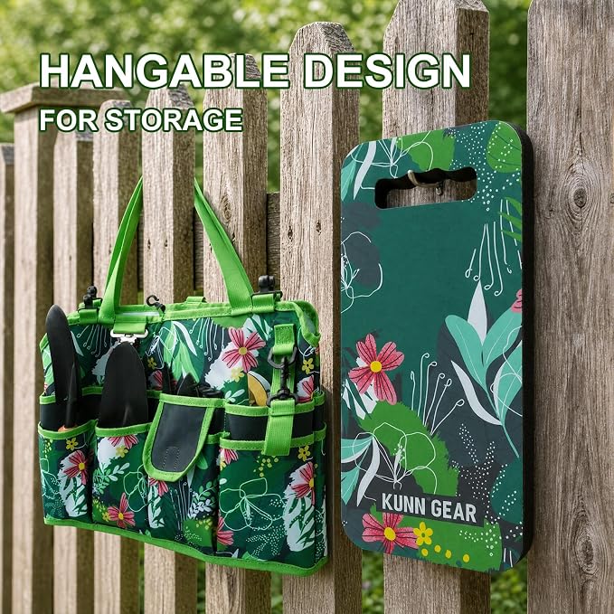 KUNN 5 Gal Garden Bucket Tool Organizer & Kneeling Pad Set, Garden Caddy | - Image 6