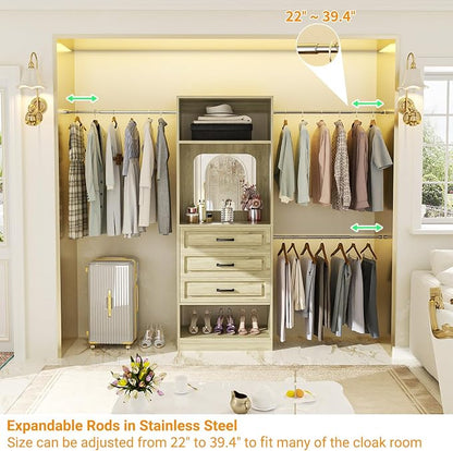 Unikito 48" W - 96” W Closet System - Image 6