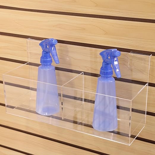 SSWBasics Clear Acrylic Double Display Bin - Image 4