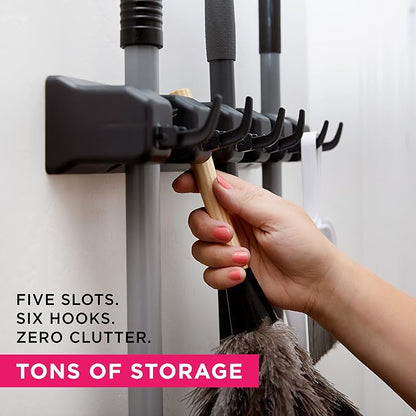 EXTRA GRIP Mop & Broom Holder Wall Mount - Image 2