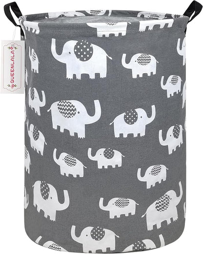 QUEENLALA Large Storage Basket, Laundry Hamper/Bathroom/Home Decor/Collapsible by QUEENLALA