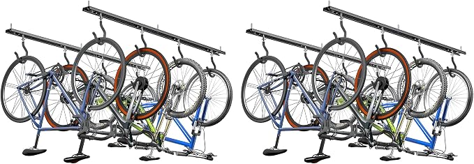 EVERHANGER Ceiling Bike Storage Racks by EVERHANGER