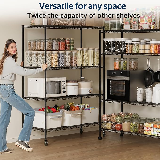 Whitmor 4 Tier Storage Shelves - Image 7