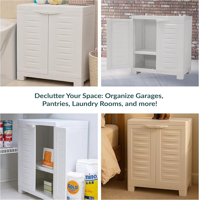 Sunnydaze 25.5" Garage Storage Cabinet - Image 6