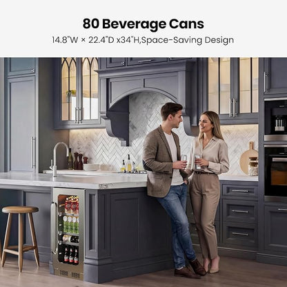 Whynter Beverage Refrigerator 15 inch Drink Fridge - Image 6
