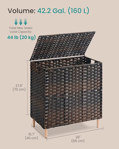 SONGMICS 3-Section Laundry Hamper - Image 7