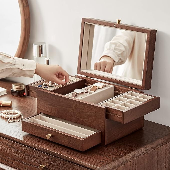 CHOSIN Black Walnut Jewelry Box by CHOSIN