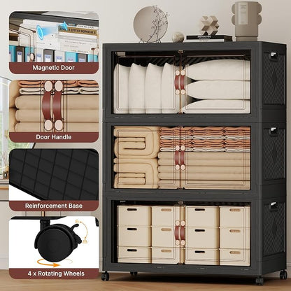 936QT Extra Large Stackable Storage Bins - Image 4