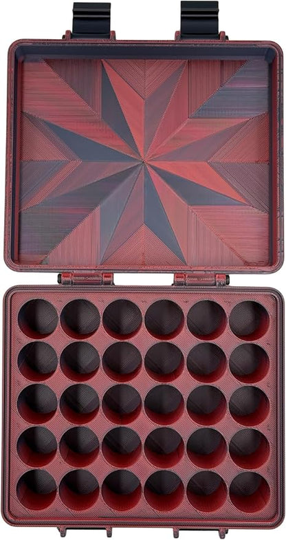 3D Printed Essential Oils Storage Case Compatible - 5ml Bottle Storage Box with by PlanitiaCorp