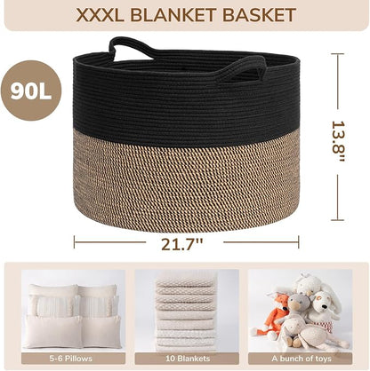 INDRESSME Large Storage Baskets - Image 3