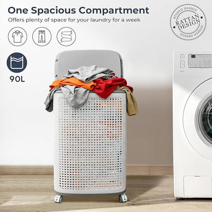 Sufdari 90L Laundry Basket - Image 3