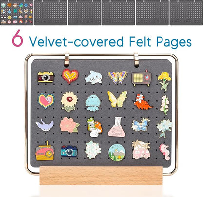 PACMAXI Display Organizers, Brooch Holder, Enamel Pin Pages - Image 4