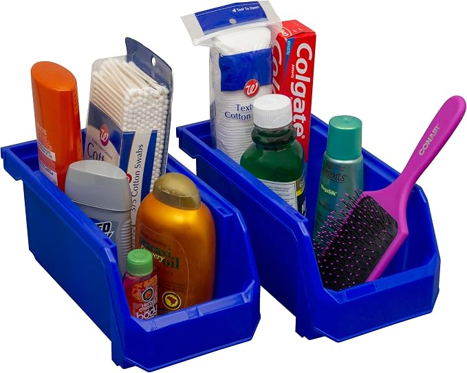 Plastic Containers for Organizing and Storage Bins for Closet, Garage or Pantry - Image 2