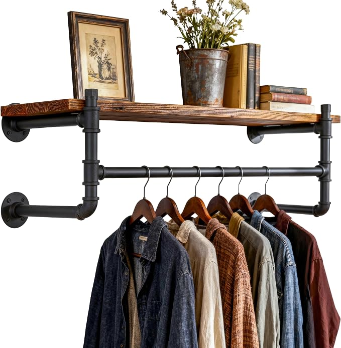 WEBI Wall Mounted Clothes Rack by WEBI