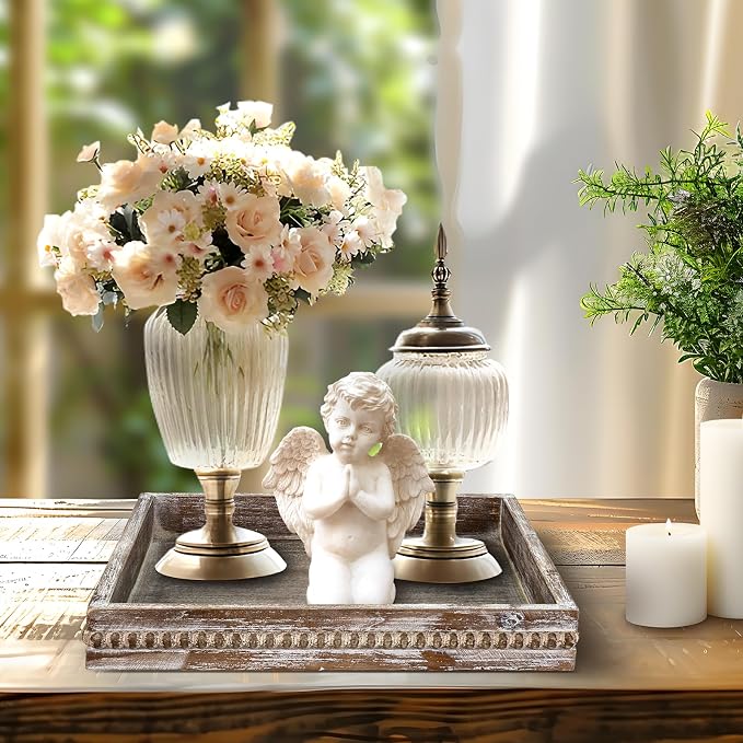Wooden Decorative Tray, Small Serving Tray - Image 4