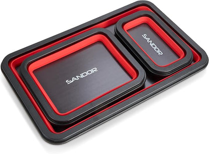 Collapsible Magnetic Parts Tray Set - Image 3