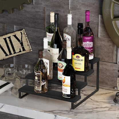 YINMIT Wooden Display Riser Stand, Tiered Perfume and Cologne Organizer Stand - Image 7
