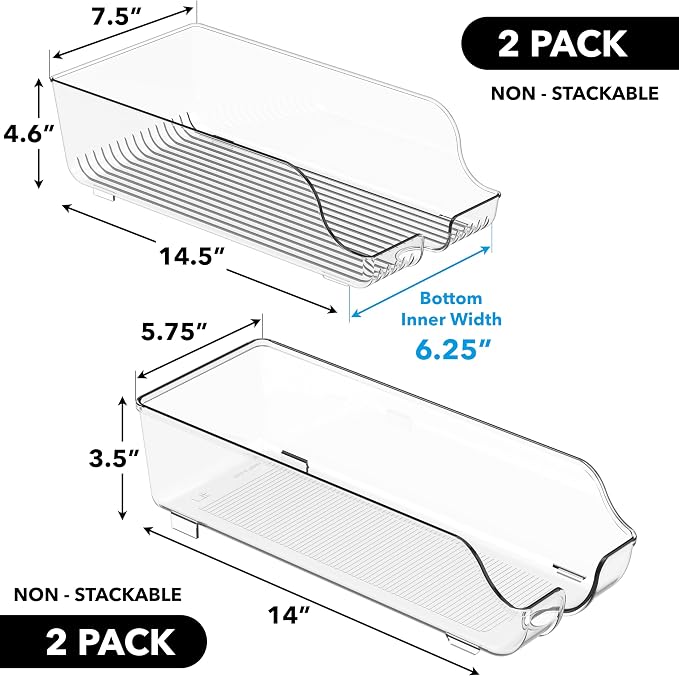 Simple Houseware Assorted Can Organizer - Image 2