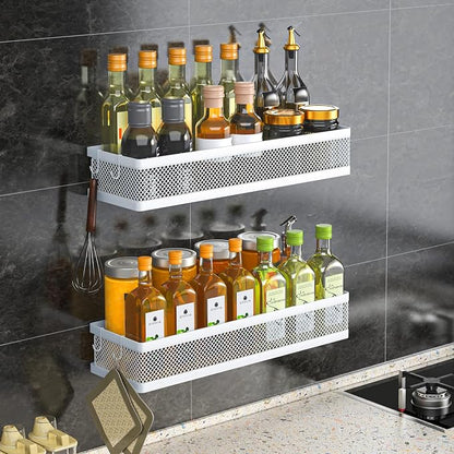 PUSDON 16.5-Inch Extra Long Slim Mesh Shower Caddy, Wall Mounted Bathroom - Image 2