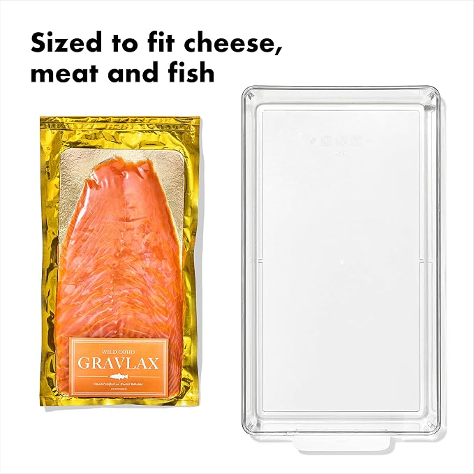 OXO Good Grips Fridge Organization Bin 8 in x 14 in - Image 2