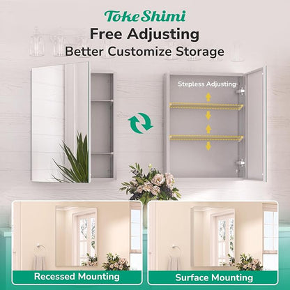 20x26 Medicine Cabinet Mirror - Image 6