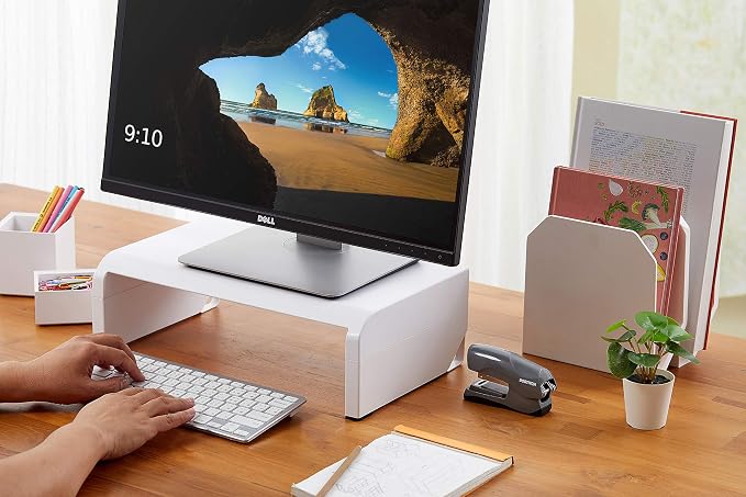 Bostitch Office Konnect Adjustable Monitor Stand Riser, 4 Height Adjustments - Image 8