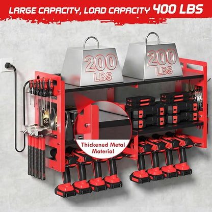 TOPRINCE Large Power Tool Organizer Wall Mount - Image 4