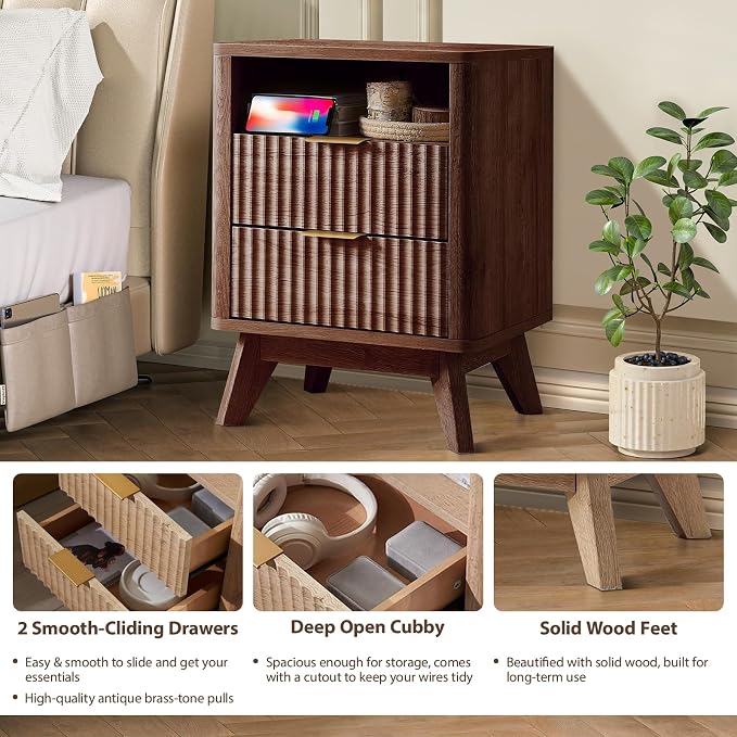 Fluted Nightstand - Image 4