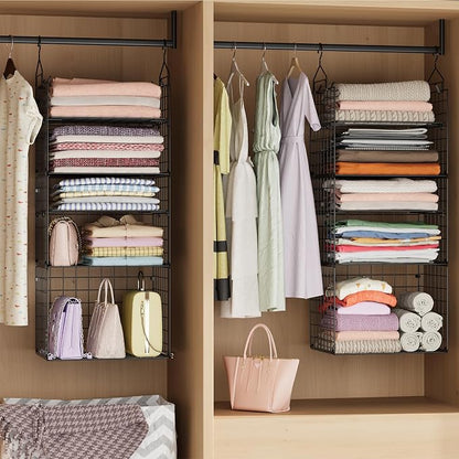 X-cosrack Closet Hanging Organizer Shelves - Image 2