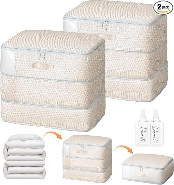 Comforter Storage Bag by EasortmPackingCubes