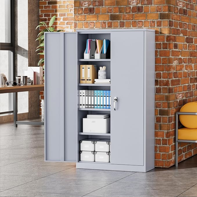 Greenvelly Metal Storage Cabinet - Image 8