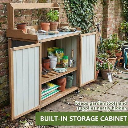 Ketive Outdoor Potting Bench - Image 3
