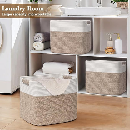 15×13 Inch Storage Cubes, 3 Pack Cube Storage Bins - Image 7