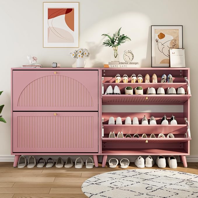 Fsbecl Shoe Storage Cabinet for Entryway - Image 9