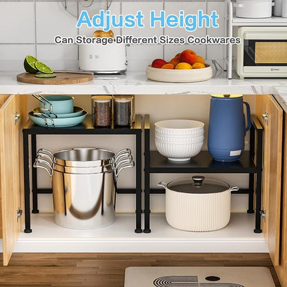 17.3 Inches Metal Storage Shelves, 150LBS Heavy Duty Shelving Units and Storage - Image 4