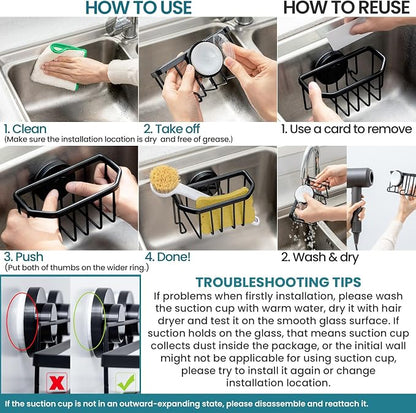 TAILI Sponge Holder for Kitchen Sink - Image 7