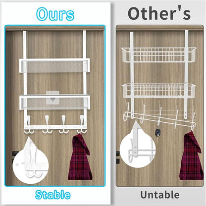 Kaiferty Over The Door Hooks Organizer, Coat Rack - Image 2